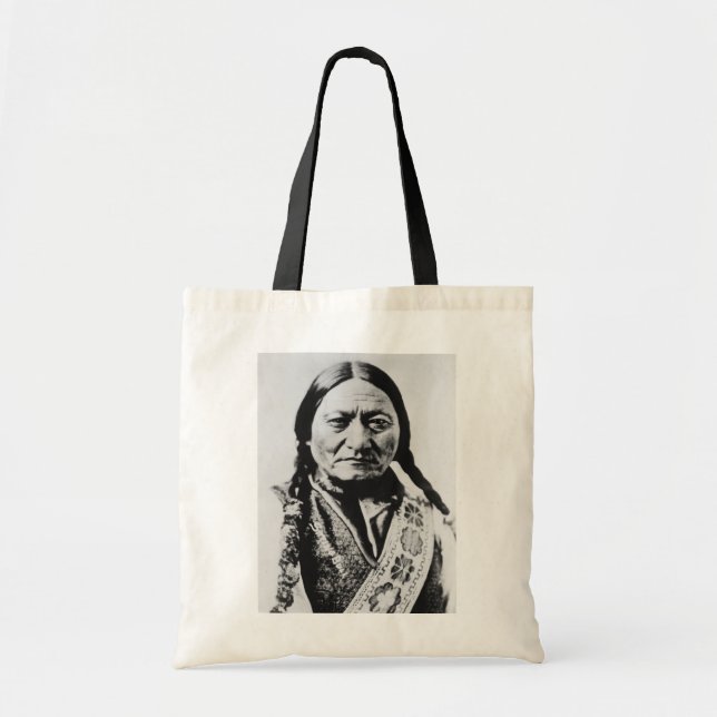 Native American: Lakota Sitting Bull Fort Buford Tote Bag (Front)