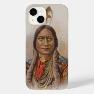 Native American: Lakota Sitting Bull, Smoking Ad Case-Mate iPhone 14 Case