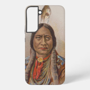 Native American: Lakota Sitting Bull, Smoking Ad Samsung Galaxy S22+ Case