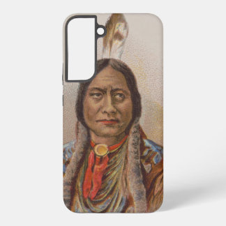 Native American: Lakota Sitting Bull, Smoking Ad Samsung Galaxy S22+ Case