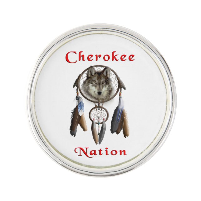 Native American Lapel Pin (Front)