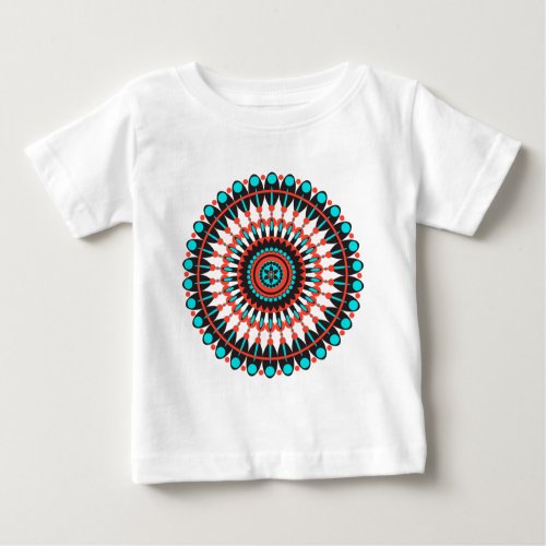 Native American Mandala Baby T_Shirt