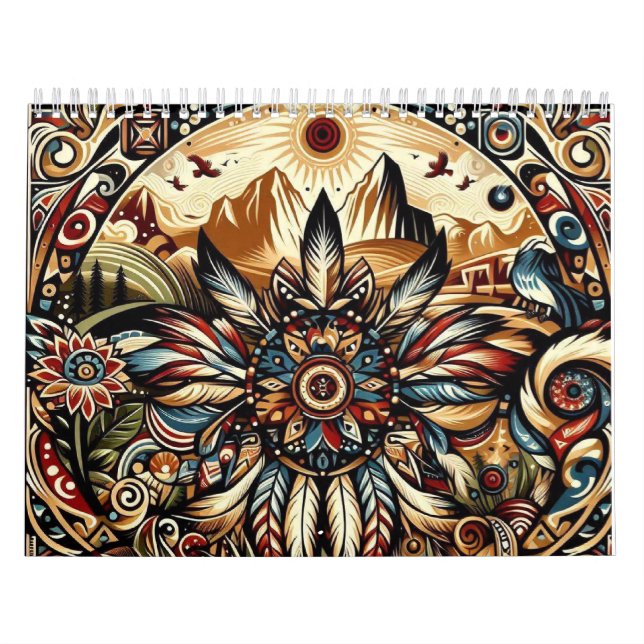 Native American Mandalas Calendar (Cover)