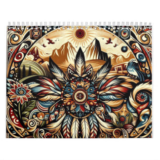 Native American Mandalas Calendar