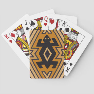 Native American Mimbres Bear Poker Cards