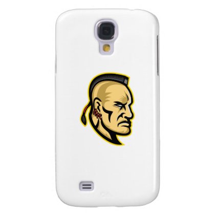 Native American Mohawk Mascot Galaxy S4 Case