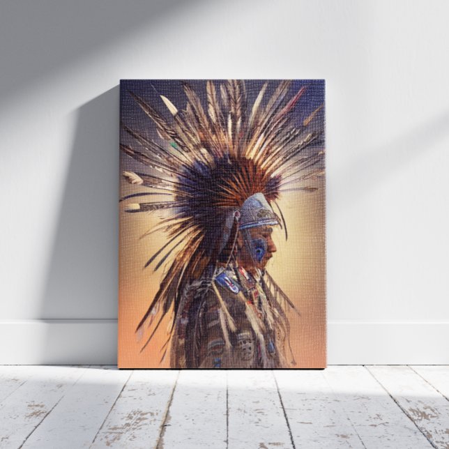 Native American Ojibwe Canvas Print (Creator Uploaded)