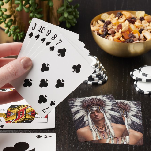  Native American Ojibwe  Playing Cards (In Situ)