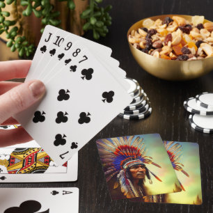  Native American Ojibwe  Playing Cards