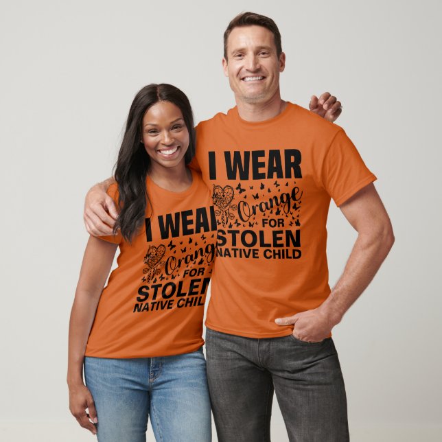 Native American Orange Day Indigenous Indian  T-Shirt (Unisex)