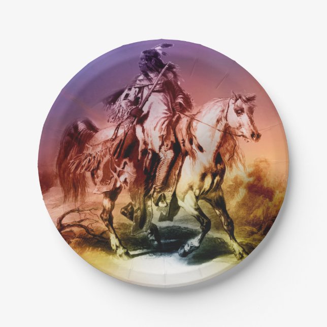 Native American Paper Plates (Front)