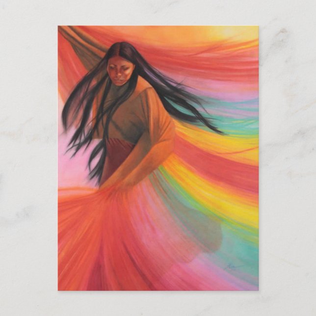 Native  American Paper Products Postcard (Front)