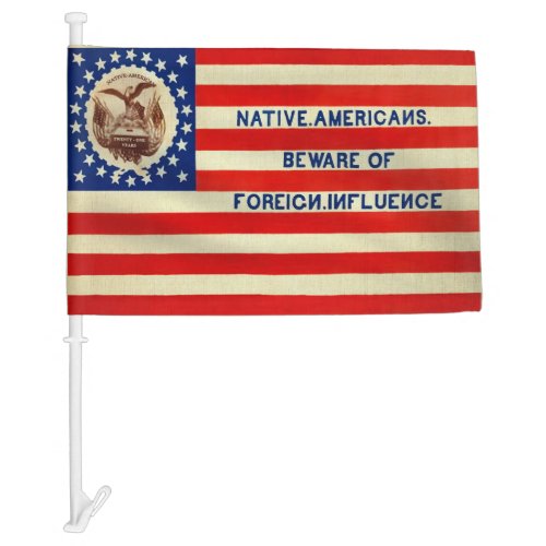 Native American Party Car Flag