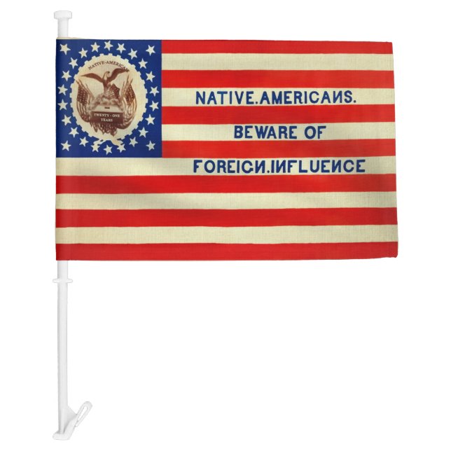Native American Party Car Flag (Front)
