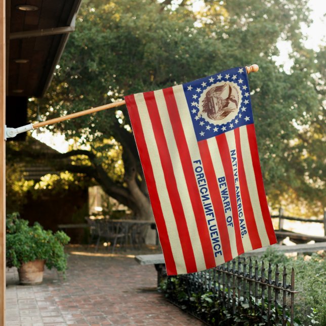 Native American Party Flag (In SItu)