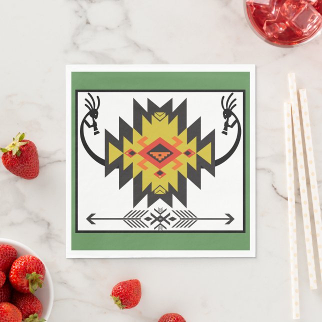 Native American Party Kokopelli Party Napkins (Insitu)