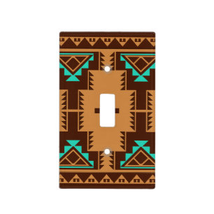 Native American Pattern #1 Light Switch Cover