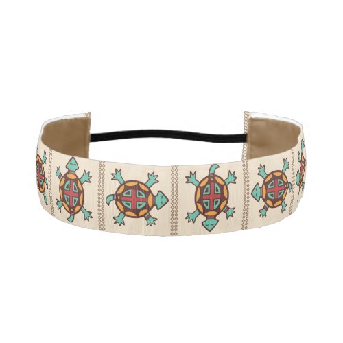 Native american pattern athletic headband