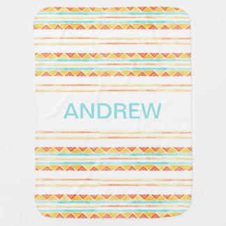 Native American Pattern Baby Blanket