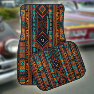 Native American Pattern Boho Culture Abstract Arts Car Floor Mat