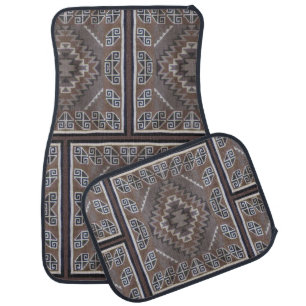 Native American Pattern Car Mat