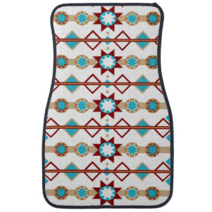 Native American Pattern Car Mats