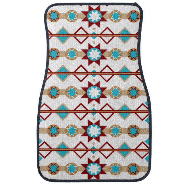 Native American Pattern Car Mats (Front)