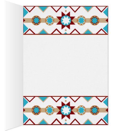 Native American Pattern Card (Inside (Right))