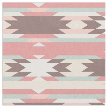 Native American Pattern Fabric by uniqueprints at Zazzle