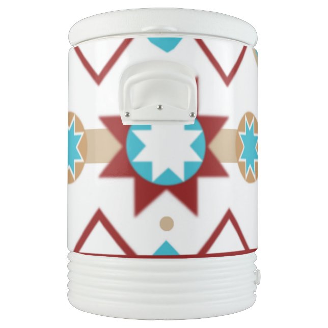Native American Pattern Igloo Cooler (Left)