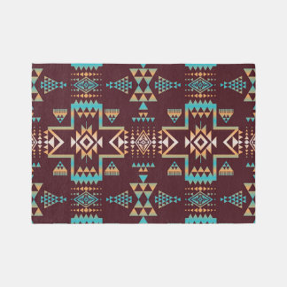 Native American pattern indoor floor Rug