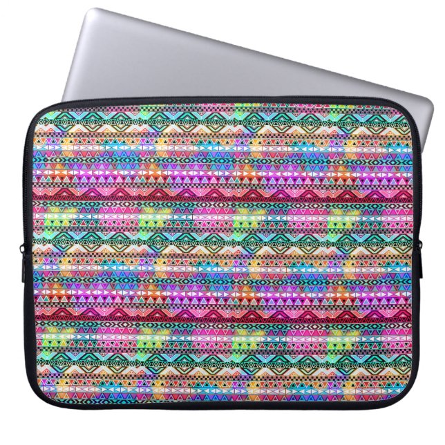 Native American Pattern Laptop Sleeve (Front)