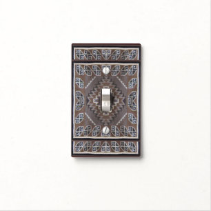 Native American Pattern Light Switch Cover