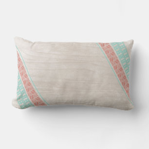 Native American Pattern Lumbar Pillow