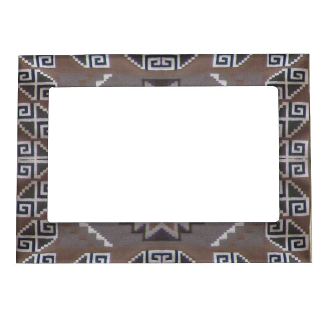 Native American Pattern Magnetic Picture Frame (Front)