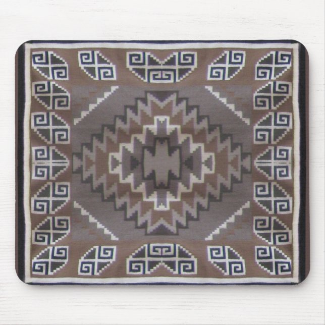 Native American Pattern Mouse Pad (Front)