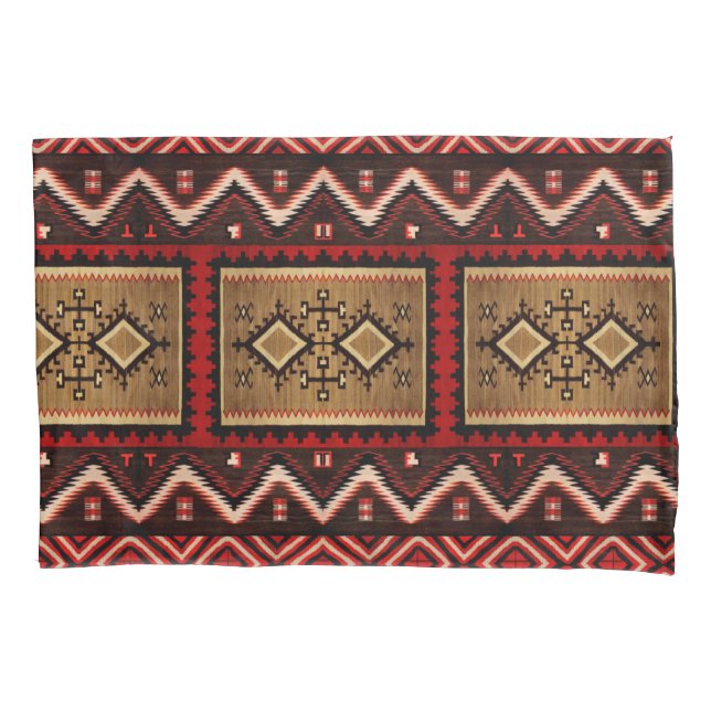 Native American Pattern Pillow Case (Front)