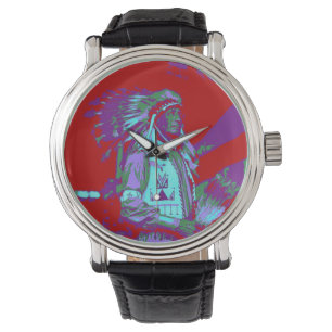 Native American Pop Art Watch