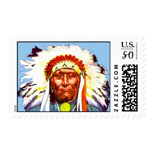 Native American Postage Stamp | Zazzle.com