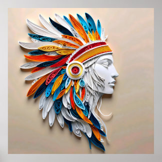 Native American  Poster