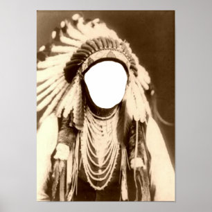 Native american poster