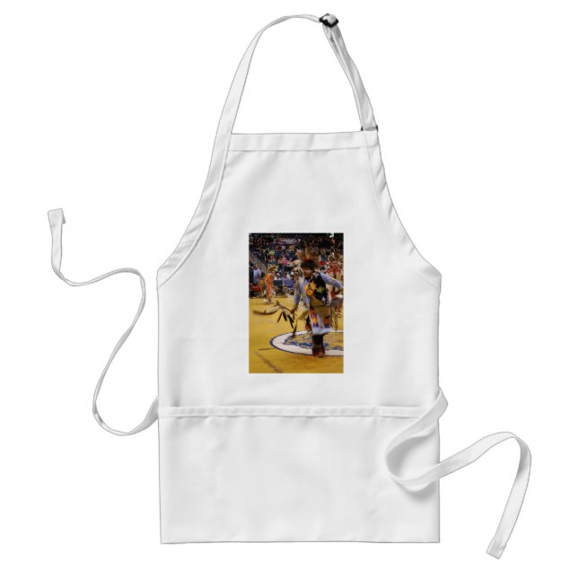 Native American PowWow Dance Adult Apron (Front)
