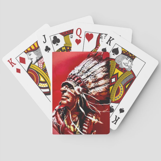 Native American Pride Classic Playing Cards (Back)