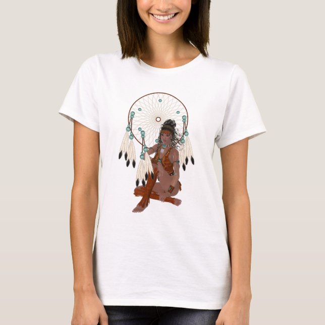 Native American Princess and Horse Shirt (Front)
