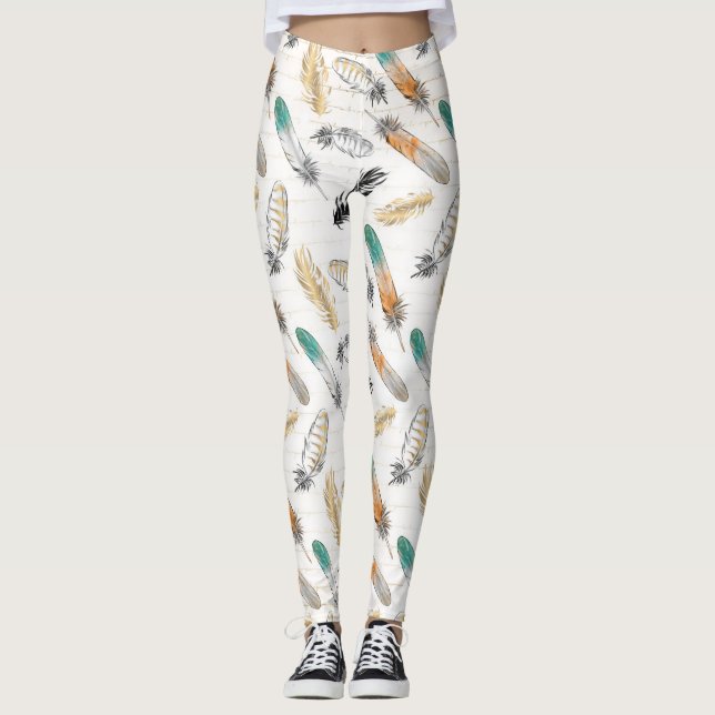 Native American Print Leggings (Front)