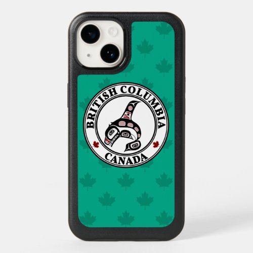 Native American Red Black Haida Art Killer Whale OtterBox iPhone 14 Case