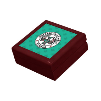 Native American Red Black Haida Art Thunderbird Gift Box