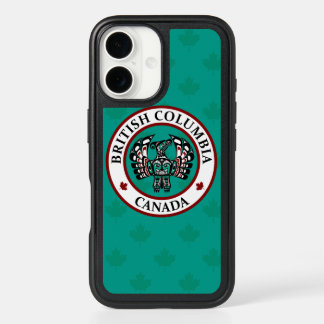 Native American Red Black Haida Art Thunderbird iPhone 16 Case
