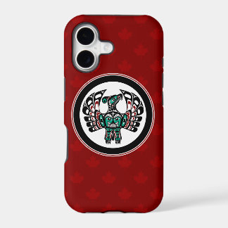 Native American Red Black Haida Thunderbird iPhone 17 Case
