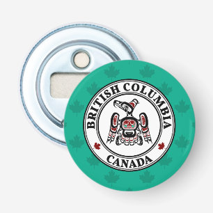 Native American Red Black Kaigani Thunderbird Bottle Opener